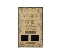 Set 2 bougies The Home Deco Factory Cire de Soja Marron G