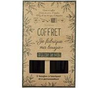 Set 2 bougies The Home Deco Factory Cire de Soja Marron G