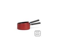 LIVOO Set de 2 casseroles aluminium MEP154R - 18/20 cm tous feux sans PFOA ni PFOS Noir