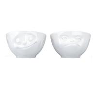 FIFTYEIGHT 3D – Ensemble de coquetiers T015301 – Paillettes HMPFF – Blanc (2 pièces)
