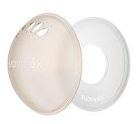 Suavinex, Set 2 Coupelles Recueil Lait Maternel (Recueillent les Pertes de Lait) + 2 Coupelles Protectrices (Protégent les Mamelons). Coquilles Allaitement en Silicone, Protègent les Mamelons Irrités