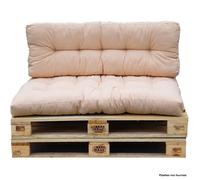 Set 2 Coussins Palette D'extérieur Riou Taupe