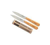 Set 2 Couteaux Office Opinel N 102 Lame 10 Cm Acier Carbone