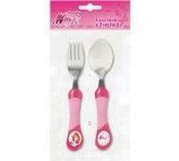 Set 2 Couverts Winx Club Multicolore