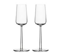 iittala Set 2 de verres à champagne Essence 21cl transparent H 23cm