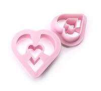 Set 2 Decoupoir Doughnut Coeur