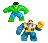 Set 2 figurines Heroes of Goo Jit Zu Marvel - Hulk vs Thanos