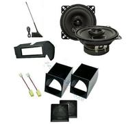 Set 2 Haut Parleur Fiat Panda 1 Série 03 Brkt / Avec Noir Voiture Panneau