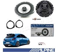 Alpine Kit 2 haut-parleurs SXE-1725S 17 cm 2 voies coaxiales pour Ford Kuga