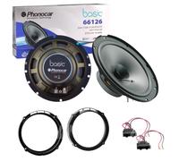Set 2 Haut Parleur Haut-Parleurs Phonocar Bicono Avant/Arrière pour Ibiza III
