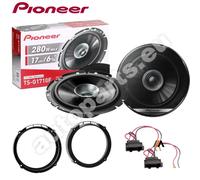 Set 2 Haut Parleur Pioneer Avant Ou Arrière Double Cône pour Seat Ibiza 6L