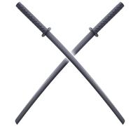 Set 2 Katanas Polypropylene Epee Sabre ABS Entrainement 100cm Décoration