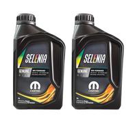 Set 2 Litres Huile Du Moteur de Voiture Selenia 0W20 C5 Wr Forward Diesel Fiat