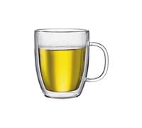 Bodum - 10606-10 - Bistro - Set 2 Mugs - Jumbo Double Paroi avec Anse - 45 cl