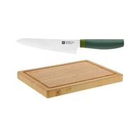 Set 2 pcs, Couteau de chef 14 cm, Planche à découper Zwilling