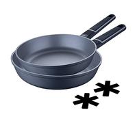 SET 2 PCS - SARTEN 20 y 26 CM ALUMINIO FUNDIDO IND INDIGO MP