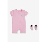 Set 2 pièces combinaison courte + chaussettes Lil Chuck rose 3M(60CM)