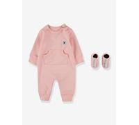 Set 2 pièces combinaison courte + chaussettes Lil Chuck rose pâle NAISSANCE(50CM)