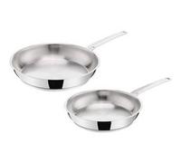 Lagostina Poêles La Prima 24/26 cm Inox – Set de 2