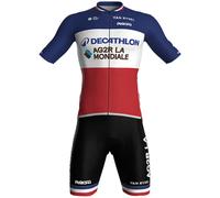 Set (2 pièces) DECATHLON AG2R LA MONDIALE Champion français 24 blanc