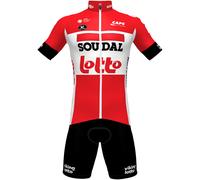 Set (2 pièces) LOTTO SOUDAL Aero 2022 blanc