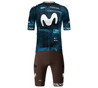 Set (2 pièces) MOVISTAR TEAM GRAVEL SQUAD 2025 noir/bleu
