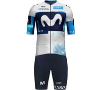 Set (2 pièces) MOVISTAR TEAM Race 2025 bleu