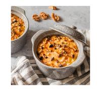 Set 2 Pièces. Pierre Gourmet Mini Cocotte En Grès Haute Résistance