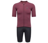Set (2 pièces) Prima Pelle bordeaux