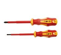 Set 2 Pièces Tournevis Isolé VDE - Code bgs35812 FBGS35812 BGS Atelier