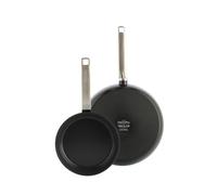 Set 2 Poêles 20 et 28 cm Evolution noire - - Noir - Aluminium