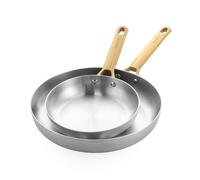 Set 2 poêles 20 et 28 cm Padova Reserve aluminium 50.2x29 cm