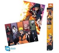 Set 2 posters 52 x 38 cm Naruto Groupes