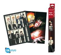 Set 2 Posters Chainsaw Man Chibi 52x38 cm Devil Hunters x4