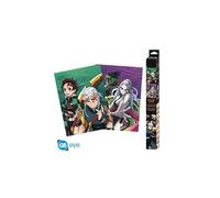 Set 2 Posters Chibi Demon Slayer Entertainment District