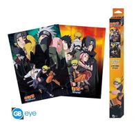 Set 2 Posters Chibi Naruto Shippuden Ninjas