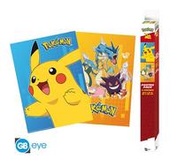 GB Eye – Set de 2 affiches POKEMON Chibi Personnages colorés