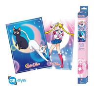 Set 2 Posters Sailor Moon Chibi 52x38 cm Sailor Moon & Chat