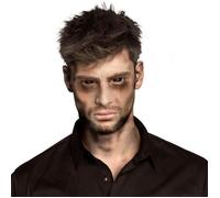 Boland 45156 Lot de 2 pots de poudre de zombie 5,5 g, marron et noir, poudre de maquillage, zombie, sorcière, Halloween, carnaval, fête à thème