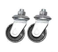 Set 2 pour roues de Chariot Horizontal pour robuste Set 2 pour(16mm) | Acier renforcé, charge 4 tonnes, diamètre 16mm, anti-usure, pour terrains lourds