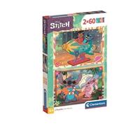Set 2 puzzles x 60 pièces Stitch