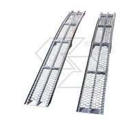 Set 2 Rampes D'Accès Pliantes pour Jardinage Aluminium 2300x300mm Facilitano