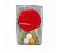 Set 2 Raquettes De Ping Pong 3 Balles Jeu