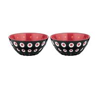 Set 2 Récipient Les Millefleurs Noir/Blanc/Rouge 12 CM Guzzini Bis Maison Pont