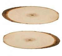 Set 2 Rondelles - 34 À 40 Cm - Bois