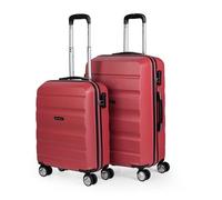 Set 2 Valises Rigides ITACA T71615 Corail - Trolley, Coque Rigide, Soute