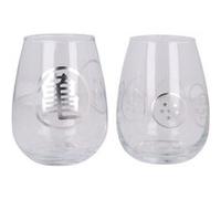 Set 2 Verres Dragon Ball Cristal 510 ml Argent G