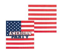 Set 20 Paper napkins 'AMERICAN PARTY' (33 x 33 cm)