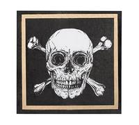 Generique Serviettes en papier Pirates 33 x 33 cm 20 pièces