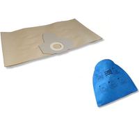 SET - 20 sacs à poussière Kallefornia K185 + 1 filtre bleu supplémentaire K775 adaptés à Einhell WZ-NTS 30 A Sacs papier et filtres en tissu Filtre de rechange classe de poussière L